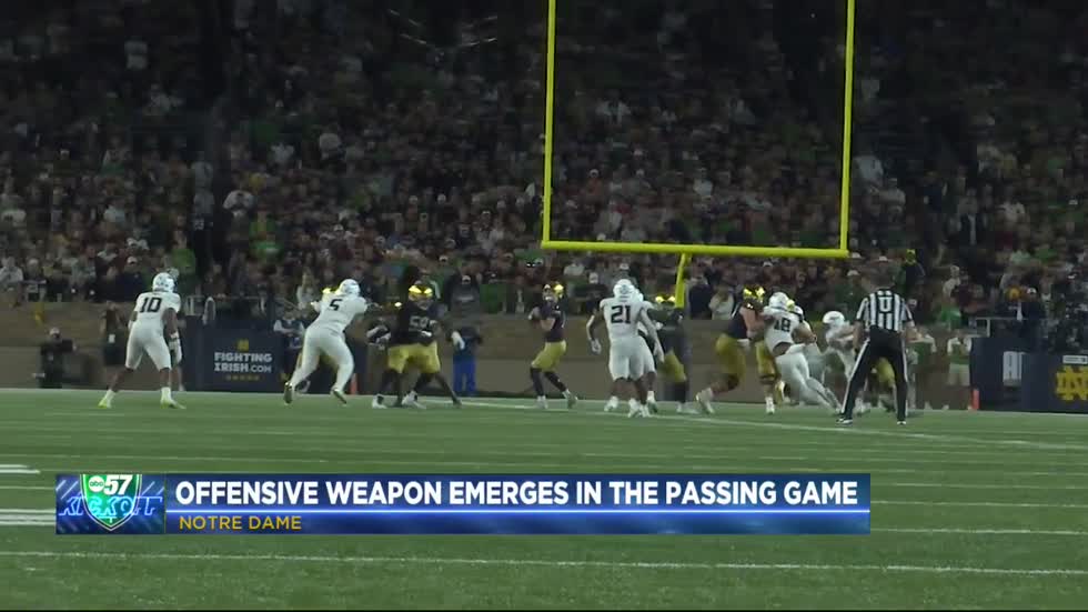 Malachi Fields emerging as Notre Dame’s new offensive weapon
