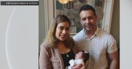 Dad delivers baby outside Dallas hospital moments before medical team arrives