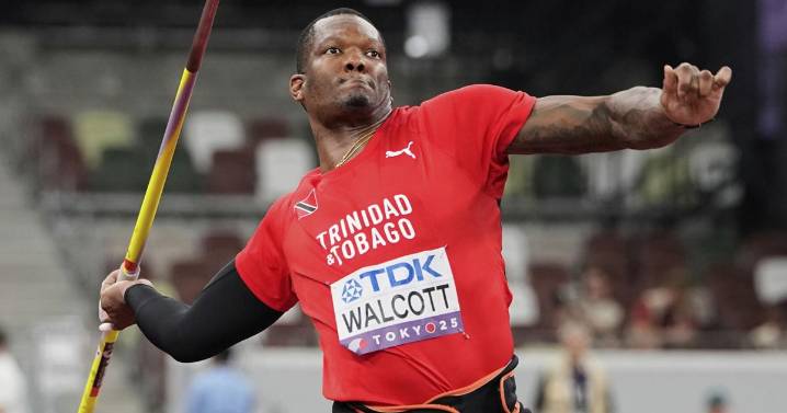 Walcott tops a major podium after 13 years with javelin gold at the worlds