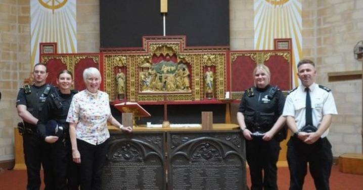 Stolen WW1 memorials found and restored to Kent church as eight arrested