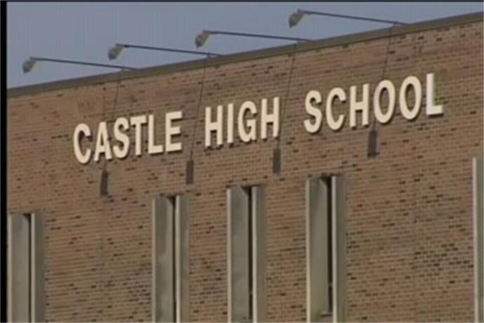 Castle High School officials say student detained after bringing weapon in bag