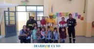 El desafío de los Bomberos Voluntarios: enseñarles a los más chiquitos a no tenerle miedo a los sismos