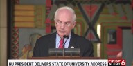 NU president delivers state of the university address