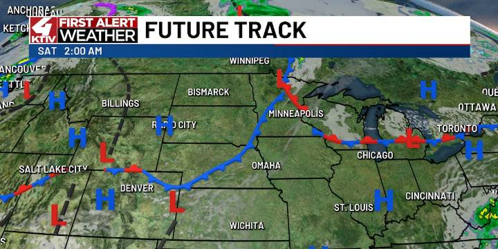 Slightly cooler Saturday with a swift return to summer warmth