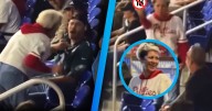 Nuevos videos exponen a la “Karen de los Phillies” discutiendo con otro hombre y haciendo una señal obscena a los aficionados