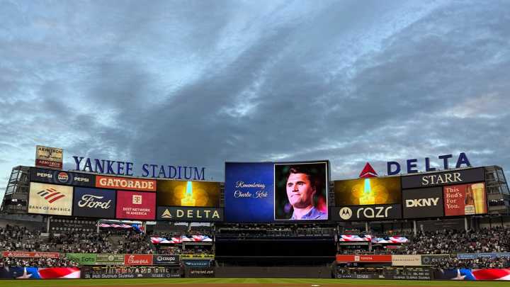 New York Yankees Honor Charlie Kirk With Moment Of Silence Hours After Assassination