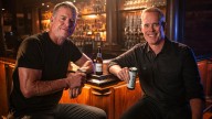 Cowboys legend Troy Aikman films commercial at Dallas bar with Joe Buck