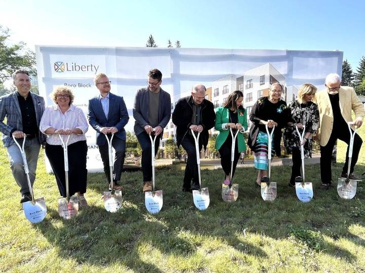 Ground breaks on Calgary's largest below-market housing project