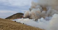 Un nuevo incendio en el Casaio, Carballeda de Valdeorras