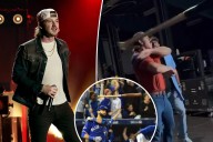 Morgan Wallen chucks baseball bat at Jose Bautista's wife during pre