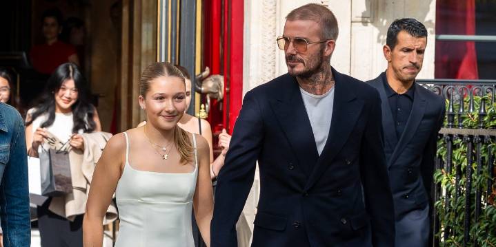 David Beckham y Harper Seven fichan como chefs en 'Felicia's Home', el restaurante más bonito de Amalfi donde comer por 150 euros