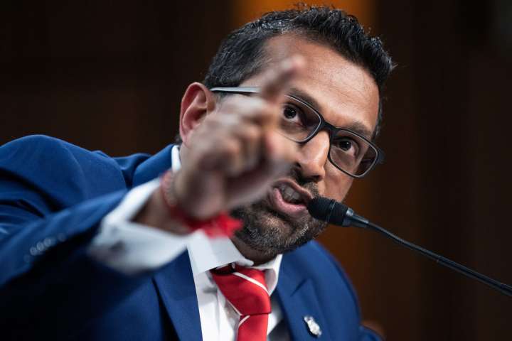 Kash Patel clashes with Senate Democrats at FBI oversight hearing