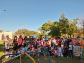 Los chicos de comedores integrales fueron agasajados en el Parque Temático