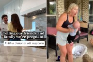 Mom Shocks Friends and Family When She Tells Them She's Pregnant Again