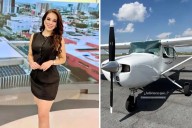 Muere en accidente de avión Débora Estrella, conductora del Canal 6
