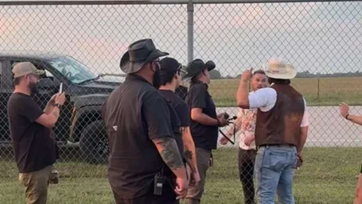 Zach Bryan and Gavin Adcock face off at a country music festival amid their ongoing feud