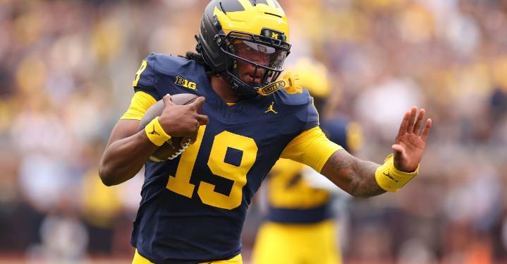 Biff Poggi says Michigan Football QB Bryce Underwood might be Batman