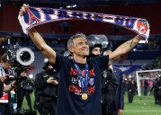 Luis Enrique fue trasladado a urgencias tras fracturarse la clavícula en un accidente en Francia