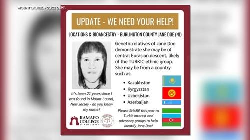 Mount Laurel cold case: DNA tests reveal new details in connection to woman found dead in NJ 21 years ago