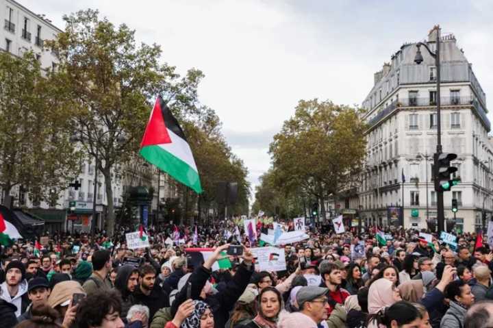 Francia: Sindicatos convocan a masiva movilización por el fin del genocidio en Gaza