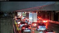 Scene of earlier crash cleared on I-75 near downtown Cincinnati