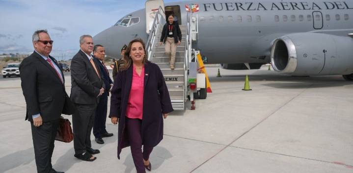 Dina Boluarte llegó a Nueva York para participar en la 80.° sesión de la Asamblea de las Naciones Unidas