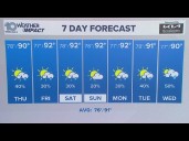10 Weather: Wednesday late night forecast