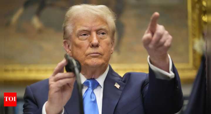 100% on pharma products, 50% on kitchen cabinets: Donald Trump announces series of tariffs