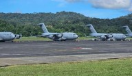 Nueve aeronaves de EEUU llegan a Panamá para ejercicios militares