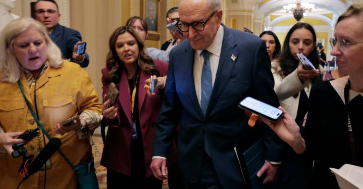 Democrats’ shutdown strategy hinges on a risky bet