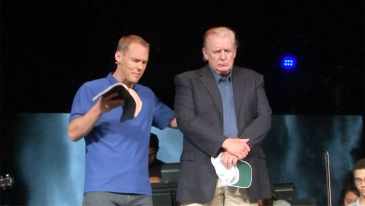 After Brief Prayer From David Platt, Trump Announces He's Selling All His Possessions And Going On A Missions Trip To Somalia