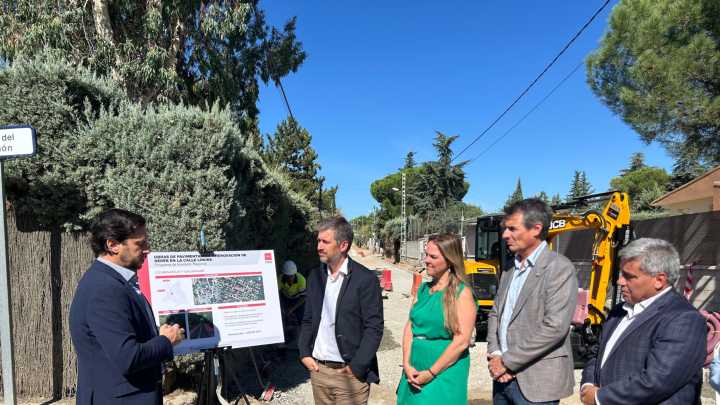 La Comunidad de Madrid invierte 1,4 millones de euros para reformar la calle Las Lindes, eje de movilidad que comparten Colmenarejo y Galapagar