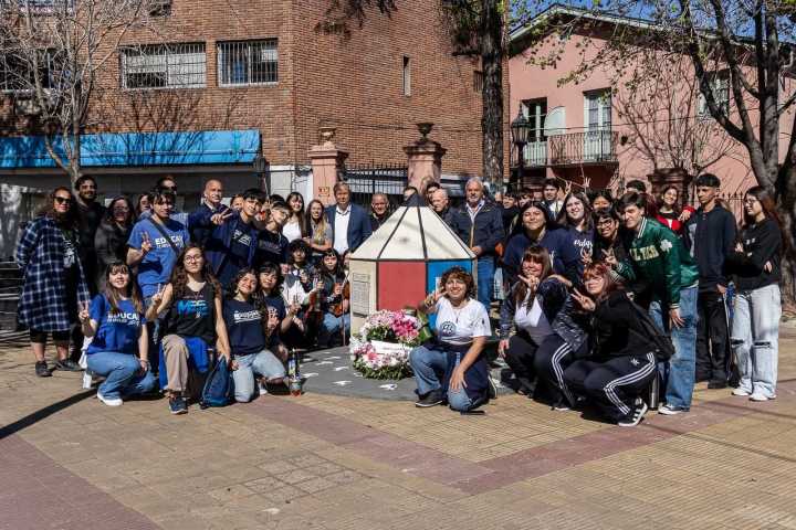 Cascallares encabezó un homenaje en Almirante Brown a 49 años de la Noche de los Lápices