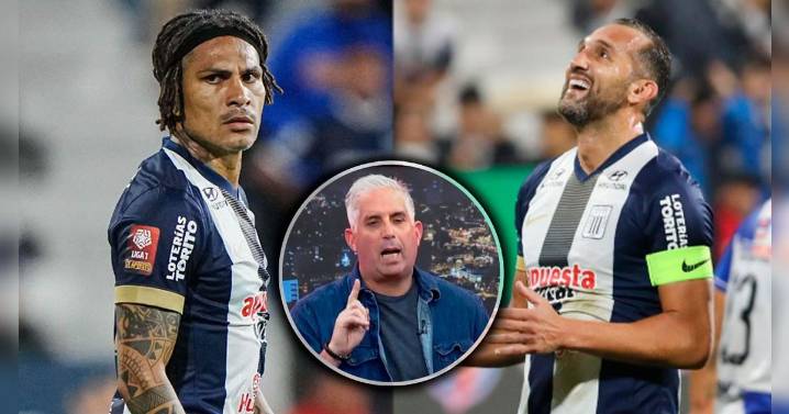 Rebaglati dio fuerte opinión sobre Barcos y Guerrero por continuidad en Alianza Lima: "Son unos..."