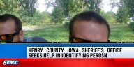 Henry County Iowa Sheriff’s Office seeks public’s help to identify trail camera thief