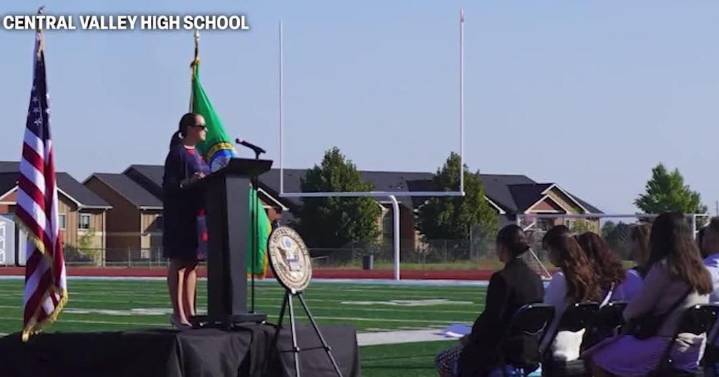 Central Valley High School hosts citizenship ceremony for 57 new Americans