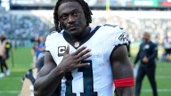 AJ Brown quickly deletes cryptic social media post after Eagles receiver suffered another single