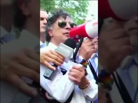 US revokes Colombian president's visa after telling troops to 'DISOBEY THE ORDERS OF TRUMP' #shorts