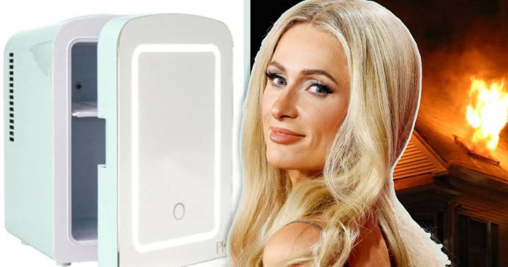 Más de 100,000 refrigeradores de Paris Hilton fueron retirados por presentar riesgo de incendio