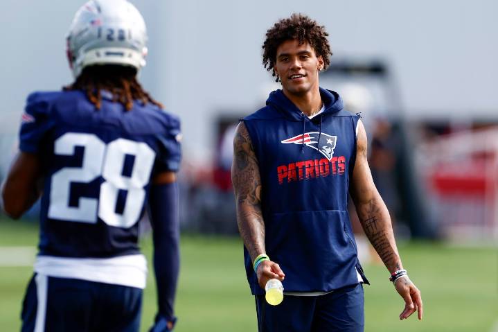 Christian Gonzalez update: Patriots can't contain their excitement as star returns