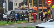 Triple choque en Jesús María deja 5 heridos en la avenida Salaverry: Coaster del Anconero protagonizó incidente