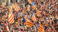 El independentismo se desinfla en una Diada de Cataluña marcada por las intensas lluvias