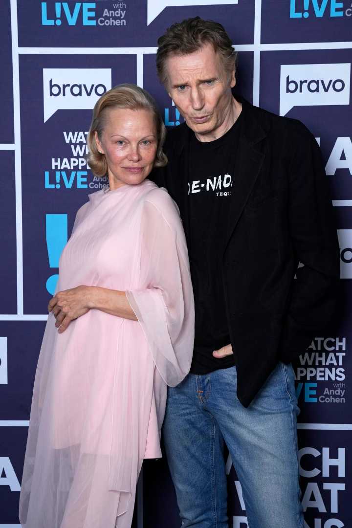 Liam Neeson's Sister-in-Law Joely Gushes Over 'Magnificent' Pamela Anderson