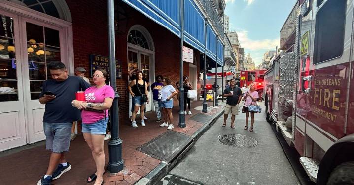Guests evacuated from Royal Sonesta on Bourbon Street as firefighters douse 3