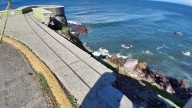 Se cumplen 3 días del deslave en el Paseo del Centenario y no se ven acciones de reparación