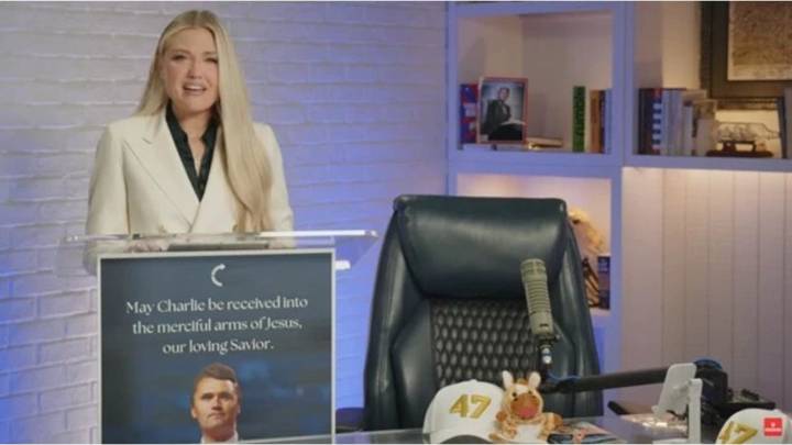 La esposa de Charlie Kirk rompió el silencio tras el asesinato de su marido: "Su voz permanecerá"