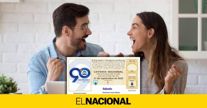 Sorteo Lotería Nacional de hoy: comprobar resultados y números del sábado 27 de septiembre