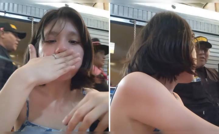 Joven invita a comer a madre ambulante en un mercado, pero seguridad intenta retirarla: “Pídele para llevar y que se retire”