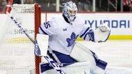 Maple Leafs sign goalie Hildeby to 3-year contract extension