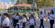 La Banda Elemental del Conservatorio de Salamanca actúa en Disneyland Paris